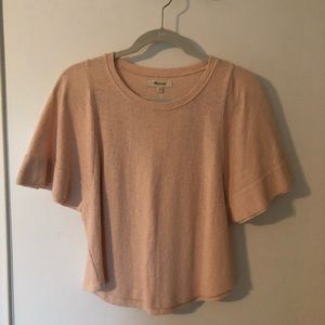 Madewell Flutter sleeve top
